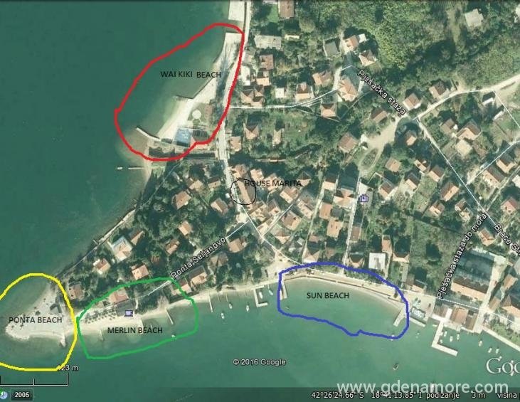 Mapa smjestaja